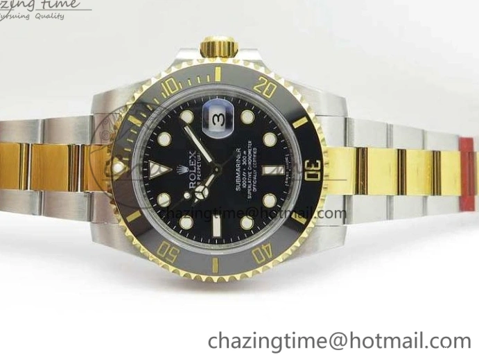 MiroTime 0416 Comfortable Submariner 116613LN Noob 1:1 Best Edition Black Dial On SS YG Bracelet A2836 V 3569